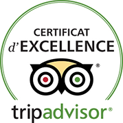 Certificat d'Excellence Tripadvisor
